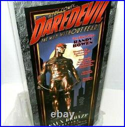 Daredevil Bowen Statue Faux Bronze Gem Only /300 Made New Sealed Gem Piece