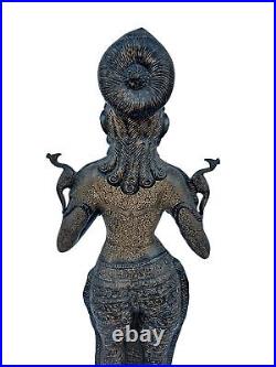 Deepanjali Statue Home & Garden Sculpture Bronze Made Figurine Decorative Idol