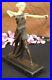 Diana_with_a_bow_statue_made_of_bronze_standing_on_a_marble_base_Lost_Wax_Method_01_cz