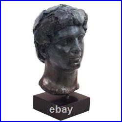 Dionysus sculpture handmade plaster artifact bronze effect