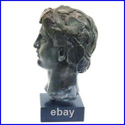 Dionysus sculpture handmade plaster artifact bronze effect