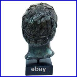 Dionysus sculpture handmade plaster artifact bronze effect