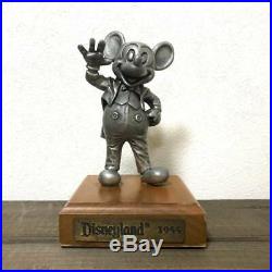 Disneyland Micky Mouse Bronze Statue Figure Made In 1955 16 cm Tall