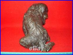 Dog dog Tangold brass Copper made bronze object Old hand statue EMS F/S