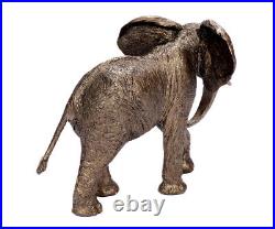 Elephant Sculpture Animal Figure Decoration Africa Elephant Statue Garden Bronze Figure Figure