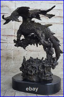 European Made Bronze Zodiac Year Animal Twist Dragon Dragons Loong Ball Gift