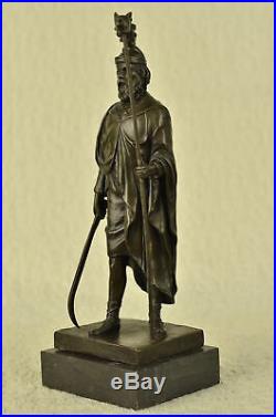 European Made Greek God Saturn Home Office Collectible Bronze Statue Decor Gift