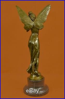 European Sexy Angel Girl Sculpture Home Decoration Bronze And Statue Hand Made T