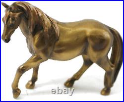 Faux Bronze Hand Made Detailed Horse Stallion Sculpture Figurine Statue Artwork