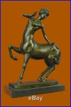 Female Centaur Mythological Creature bronze sculpture statue Hand Made Art Deal