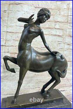 Female Centaur Mythological Creature bronze sculpture statue Hand Made Nude Sale
