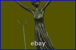 Fine Art Hand Made Surreal bronze sculpture signed Salvador Dali European Art