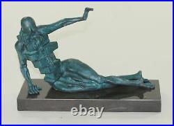 Fine Art Surreal bronze sculpture signed Salvador Dali w made by Lost Wax Method