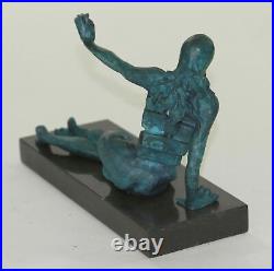 Fine Art Surreal bronze sculpture signed Salvador Dali w made by Lost Wax Method