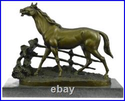 Galloping Steed, Horse Cast Bronze Garden Statue Hand Made Bronze Masterpiece
