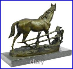 Galloping Steed, Horse Cast Bronze Garden Statue Hand Made Bronze Masterpiece