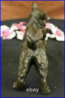 Genuine Bronze Red Fox Original Finish 9 long Austria European Made Statue Gift