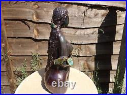 Goddess Freya Statue, Lrg Hand made Ceramic 29cm, Beautiful, One off & Signed