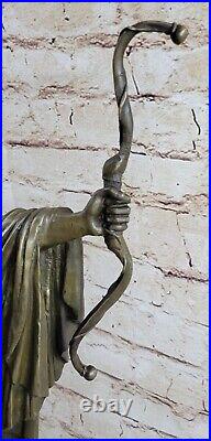 Greek God Apollo Belvedere Nude Real Bronze Sculpture Hand Made Figurine