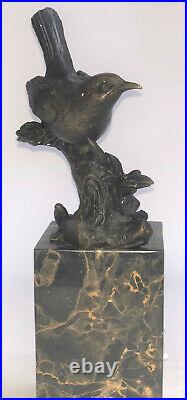 Hand Made Bronze Bird Good Quality Bronze Artwork Sculpture Statue Decor Deal