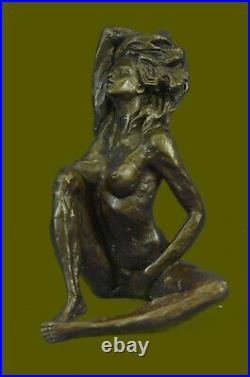 Hand Made Bronze Females Women Girl Lady Sculptures Statues statuettes Decor Art