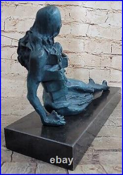Hand Made Bronze Masterpiece by Salvador Dali Home Office Decoration Statue