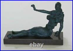 Hand Made Bronze Masterpiece by Salvador Dali Home Office Decoration Statue Art