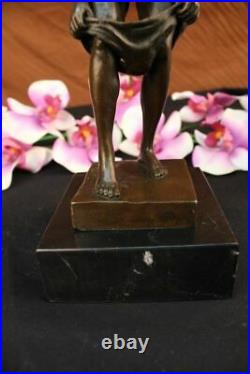 Hand Made Bronze Statue ++ Nude Male ++ Gay Interest ++ VERY RARE ++ Figurine NR