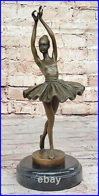 Hand Made Bronze Statue Prima Ballerina Dance Trophy, Art Decor Lost Wax Gift