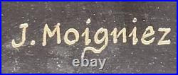 Hand Made Bronze Wolf Statue by Moigniez Wildlife Home Decor Hot Cast Hand Made Bronze Wolf Statue by Moigniez Wildlife Home Decor Hot Cast