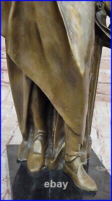 Hand Made Detailed Standing Giant Frederic Chopin Composer Bronze Statue