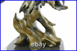 Hand Made European Copper Bronze Belle Handsome Horse Hand Bust Statue Artwork