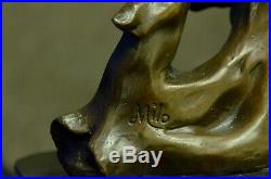 Hand Made European Copper Bronze Belle Handsome Horse Hand Bust Statue Lost Wax