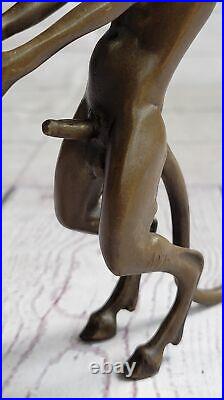 Hand Made French Bronze Nude Devil/Demon/Gargoyle/Satyr Hot Cast Figurine Deal