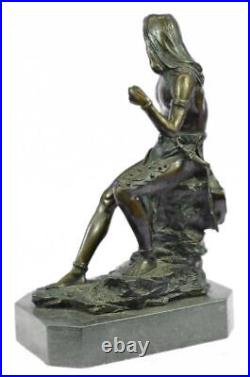 Hand Made Genuine Bronze Original Artwork Indian Chief Bronze Sculpture Figure Hand Made Genuine Bronze Original Artwork Indian Chief Bronze Sculpture Figure