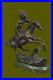 Hand_Made_Indian_Warrior_Signed_Remington_Bronze_Sculpture_Figure_Statue_Decor_01_jfh
