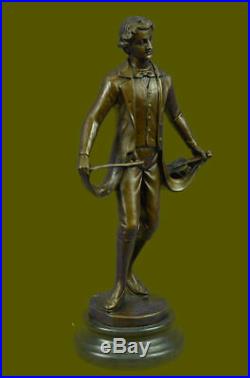 Hand Made Ludwig Van Beethoven Bust Figure Statue European Cast Bronze Art Gift