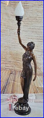 Hand Made Museum Quality Classic Artwork Floor Stand Lamp bronze Sculpture Hand Made Museum Quality Classic Artwork Floor Stand Lamp bronze Sculpture