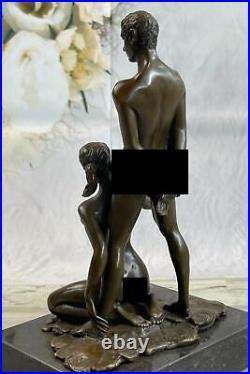 Hand Made NUDE bronze figure Original Manchi Hot Cast Sculpture Statue Figurine