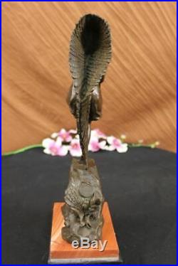 Hand Made Native American Indian Girl Art Statue Figurine Bronze Sculpture Gift