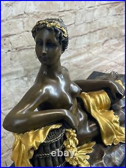 Hand Made Nude Napoleon Sister Bronze Sculpture Lost Wax Method Sculpture Sale
