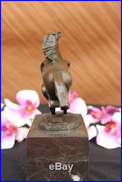 Hand Made Roman Horse Figurine by MILO Figurine Decor Bronze Sculpture Statue