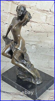 Aldo Bronzo Art Deco Statua Nude Ballerina Attrice Jazz Club Italiano Aldo Vitaleh 