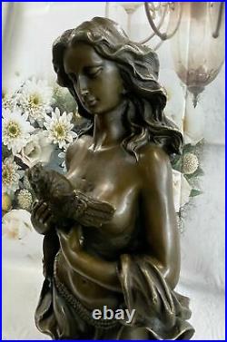 Hand Made Signed Original Artwork by Italian Artist Aldo Vitaleh Bronze Statue