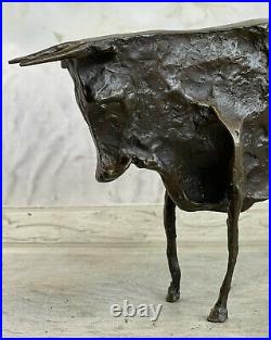 Hand Made Statue Modern Abstract Art Bull By Picasso Hot Cast Bronze Sculpture