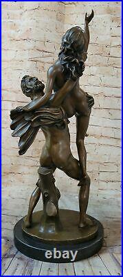 Hand Made Two Dancers Dancing Ballerina Bronze Sculpture Statue Art Nouveau SALE