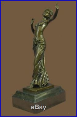 Hand Made Vienna Art Bronze Figure Preifs Nude Dancer Sculpture Statue Gift Deal