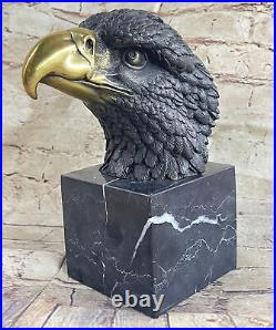 Hand Made Vienna Bronze American Bald Eagle bronze Sculpture Statue Art NR Hand Made Vienna Bronze American Bald Eagle bronze Sculpture Statue Art NR