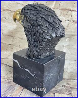 Hand Made Vienna Bronze American Bald Eagle bronze Sculpture Statue Art NR Hand Made Vienna Bronze American Bald Eagle bronze Sculpture Statue Art NR