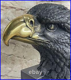 Hand Made Vienna Bronze American Bald Eagle bronze Sculpture Statue Art NR Hand Made Vienna Bronze American Bald Eagle bronze Sculpture Statue Art NR